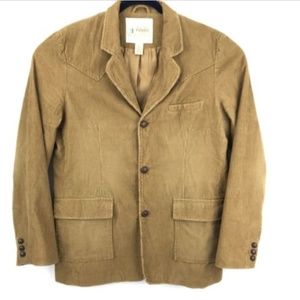 Fossil Mens Corduroy Sports Coat/ Blazer